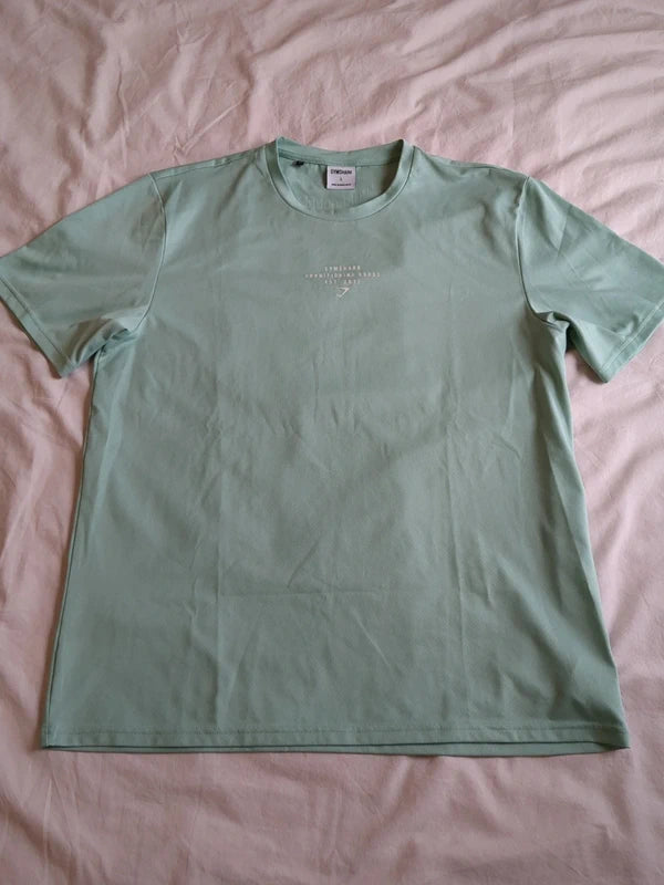 Green Gymshark t-shirt