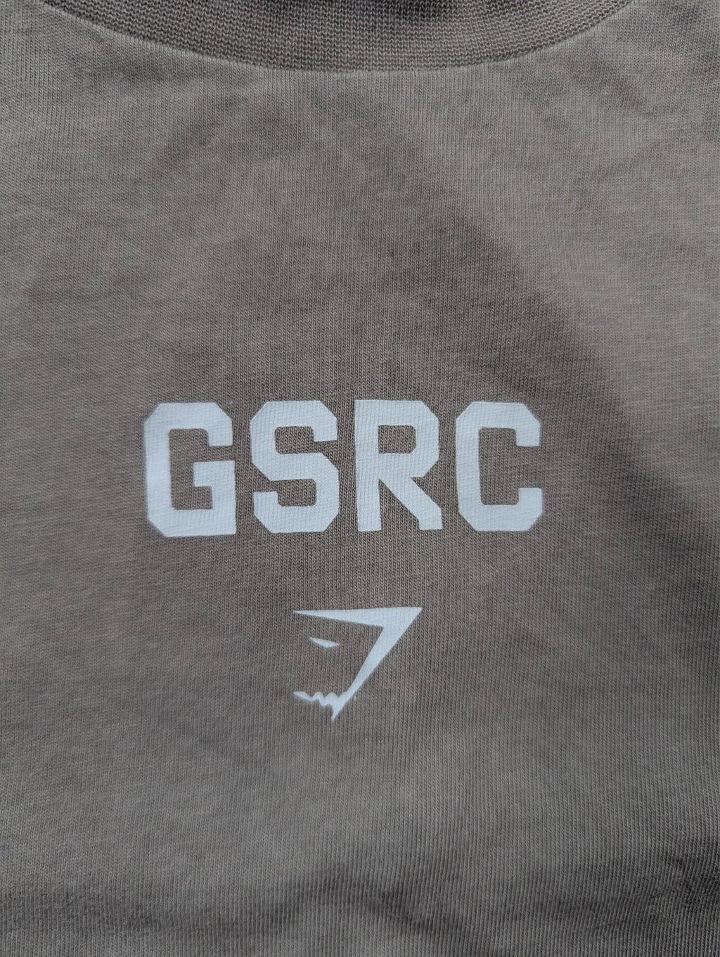 T-shirt Gymshark marron clair