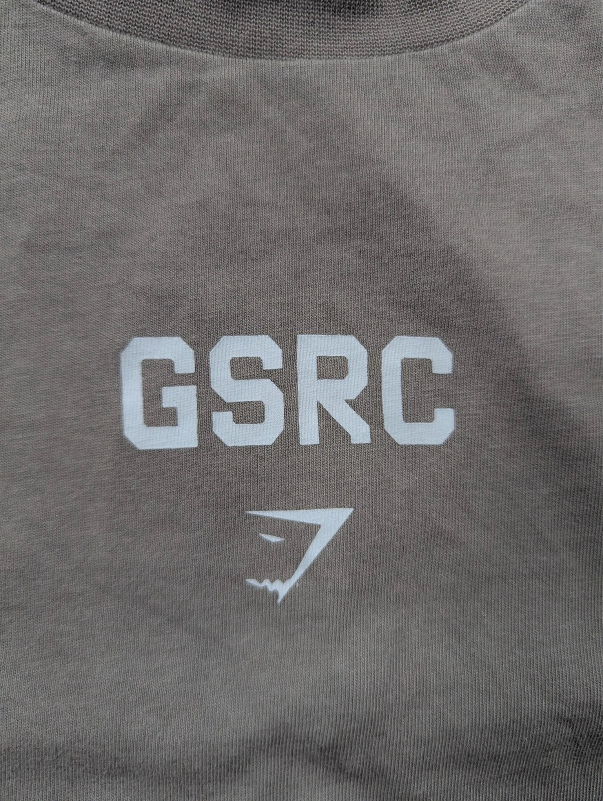 T-shirt Gymshark marron clair