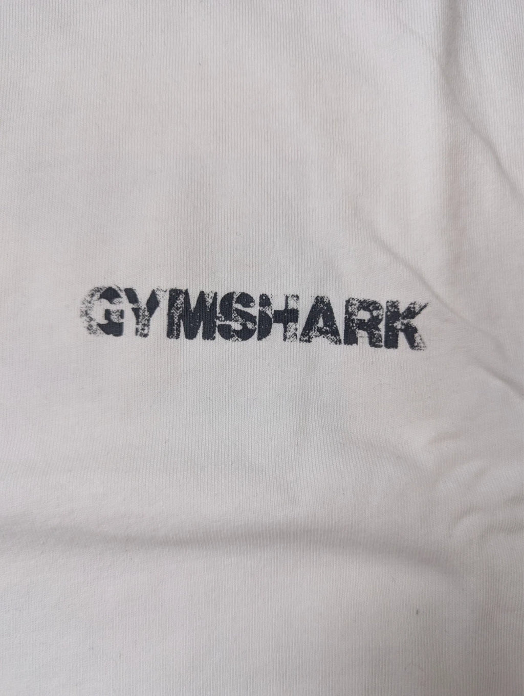Cream Gymshark T-shirt