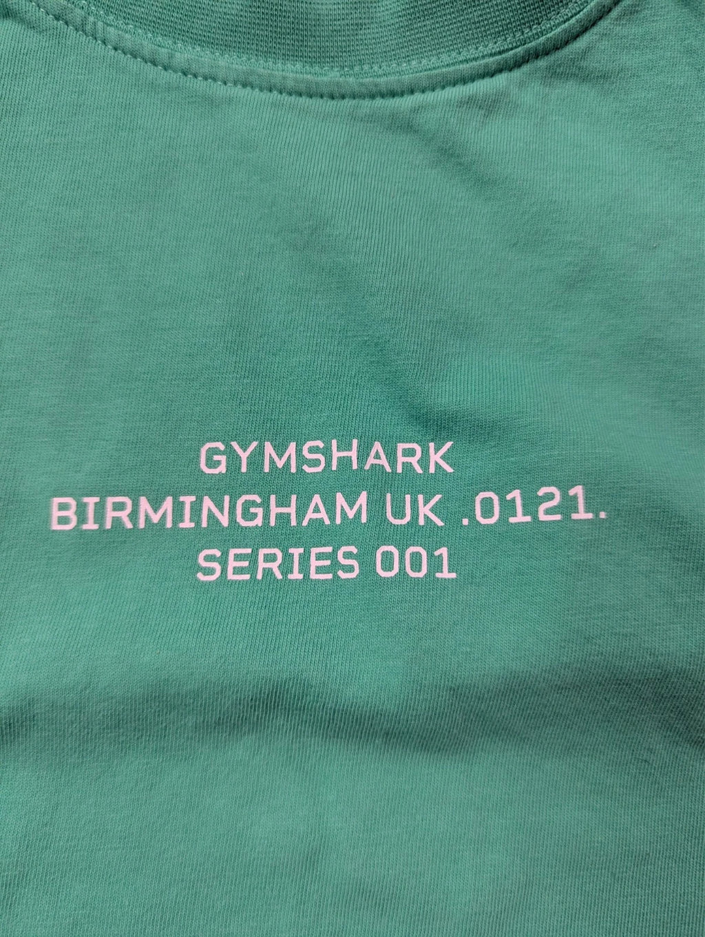Mint Green Gymshark T-shirt