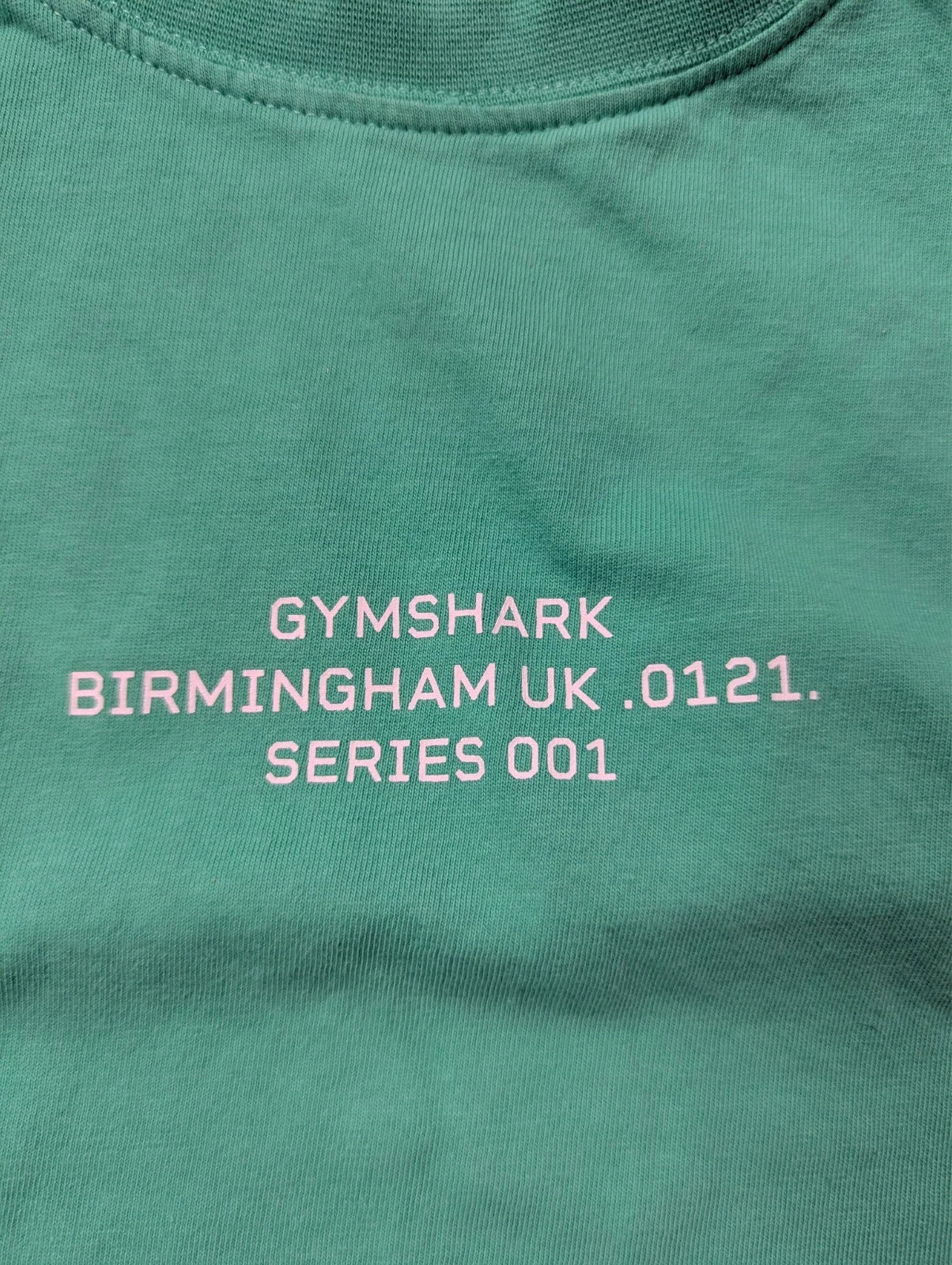 Mint Green Gymshark T-shirt