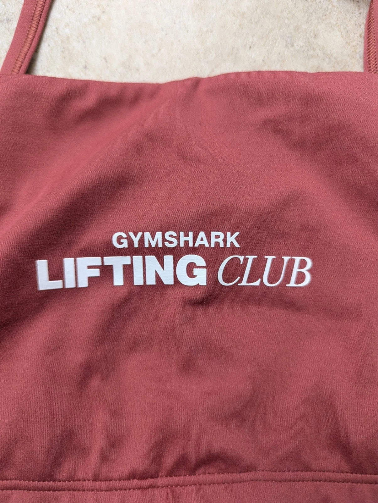 Brassière Gymshark terracotta