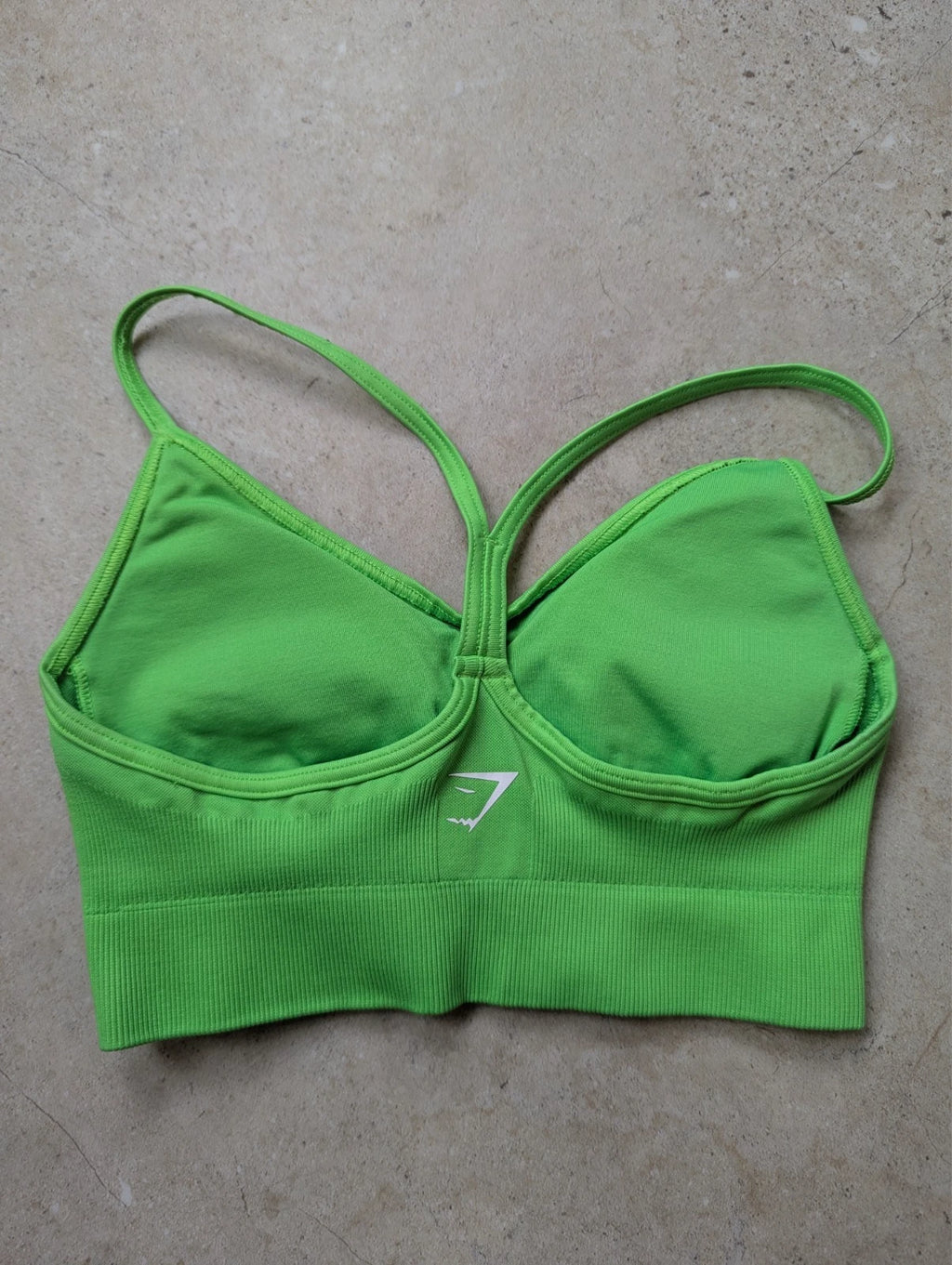 Green Gymshark sports bra
