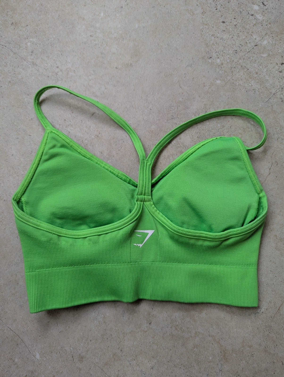 Green Gymshark sports bra