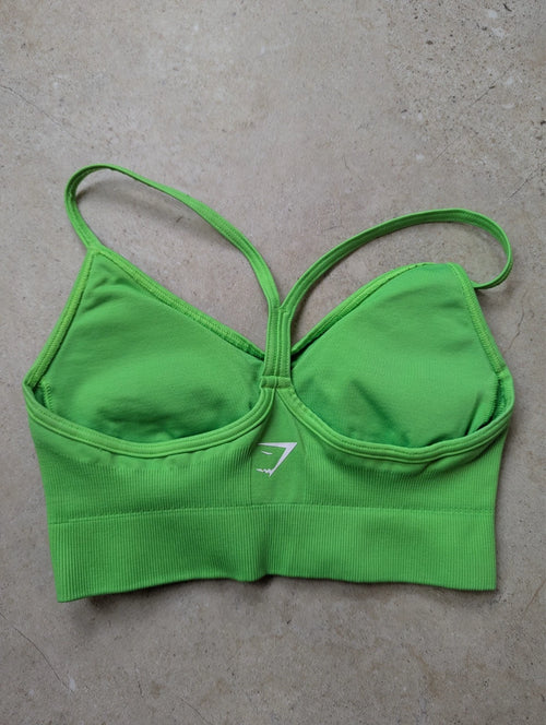 Green Gymshark sports bra