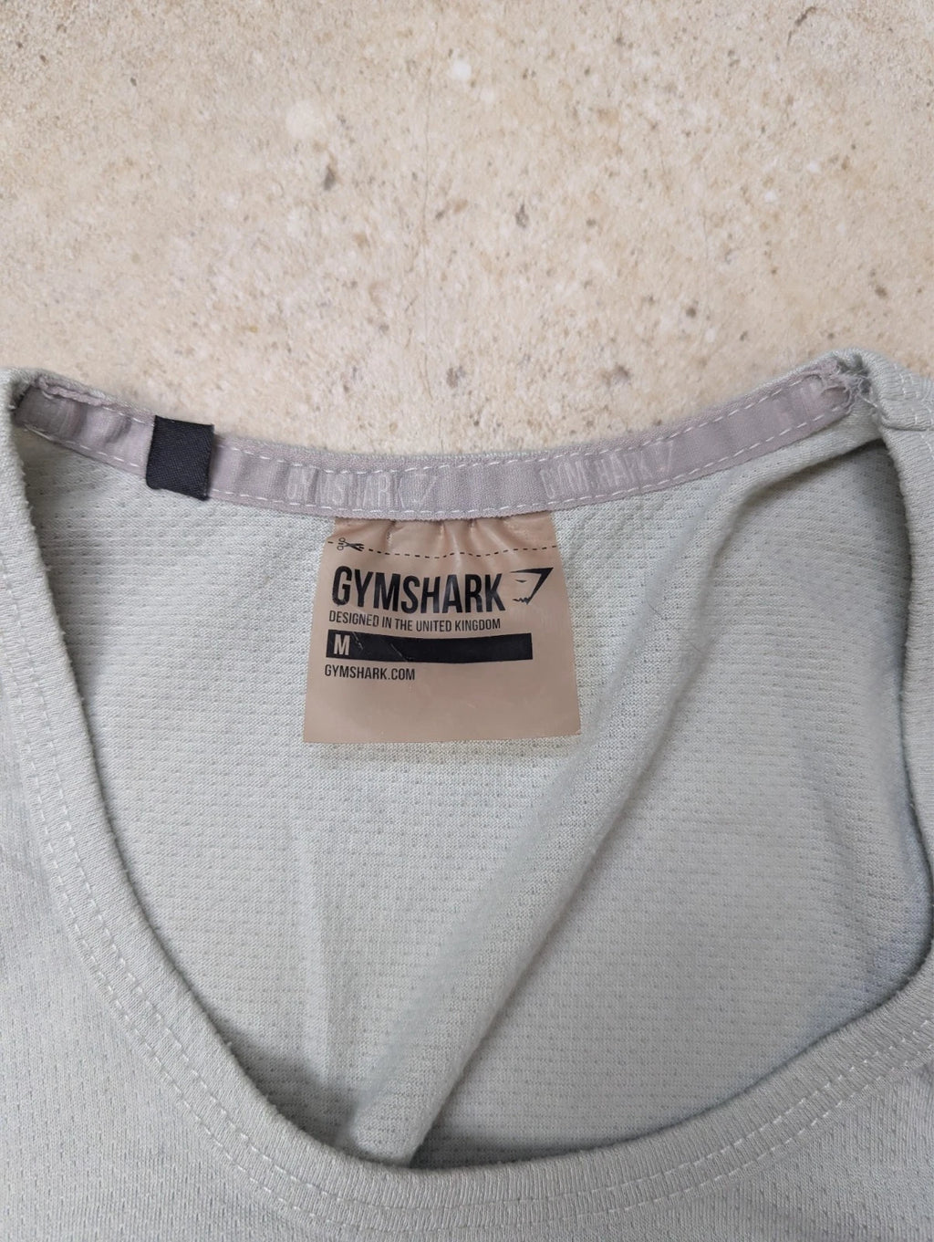 Débardeur Gymshark gris-vert