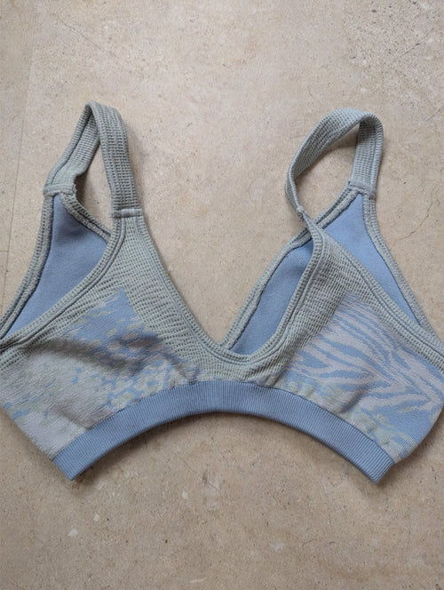 Brassière Prozis verte et bleue