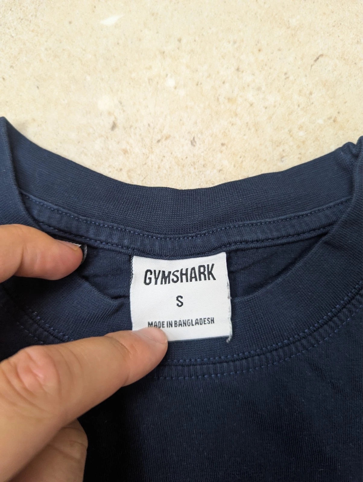 Navy Gymshark T-Shirt