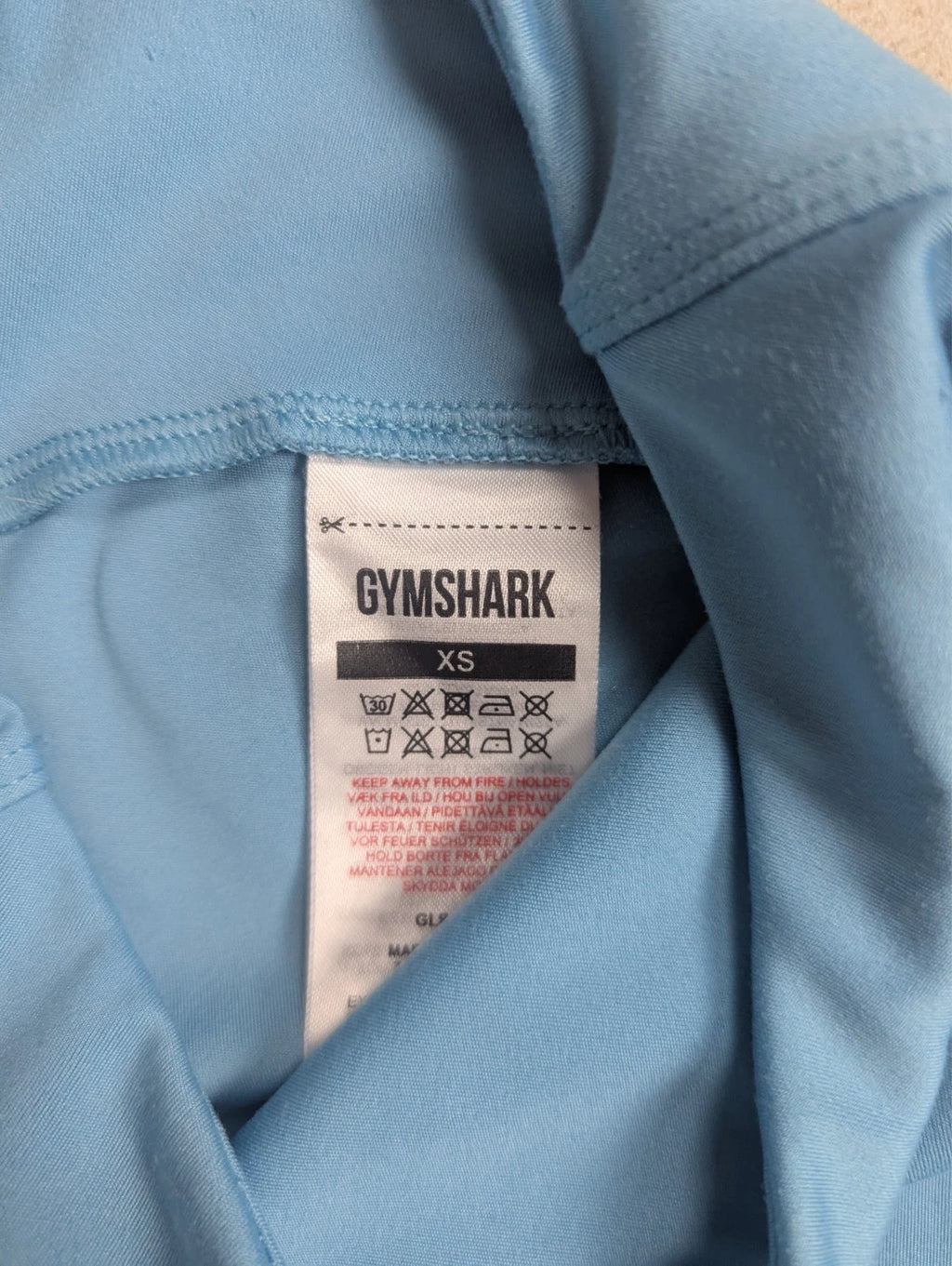 Blue Gymshark Shorts
