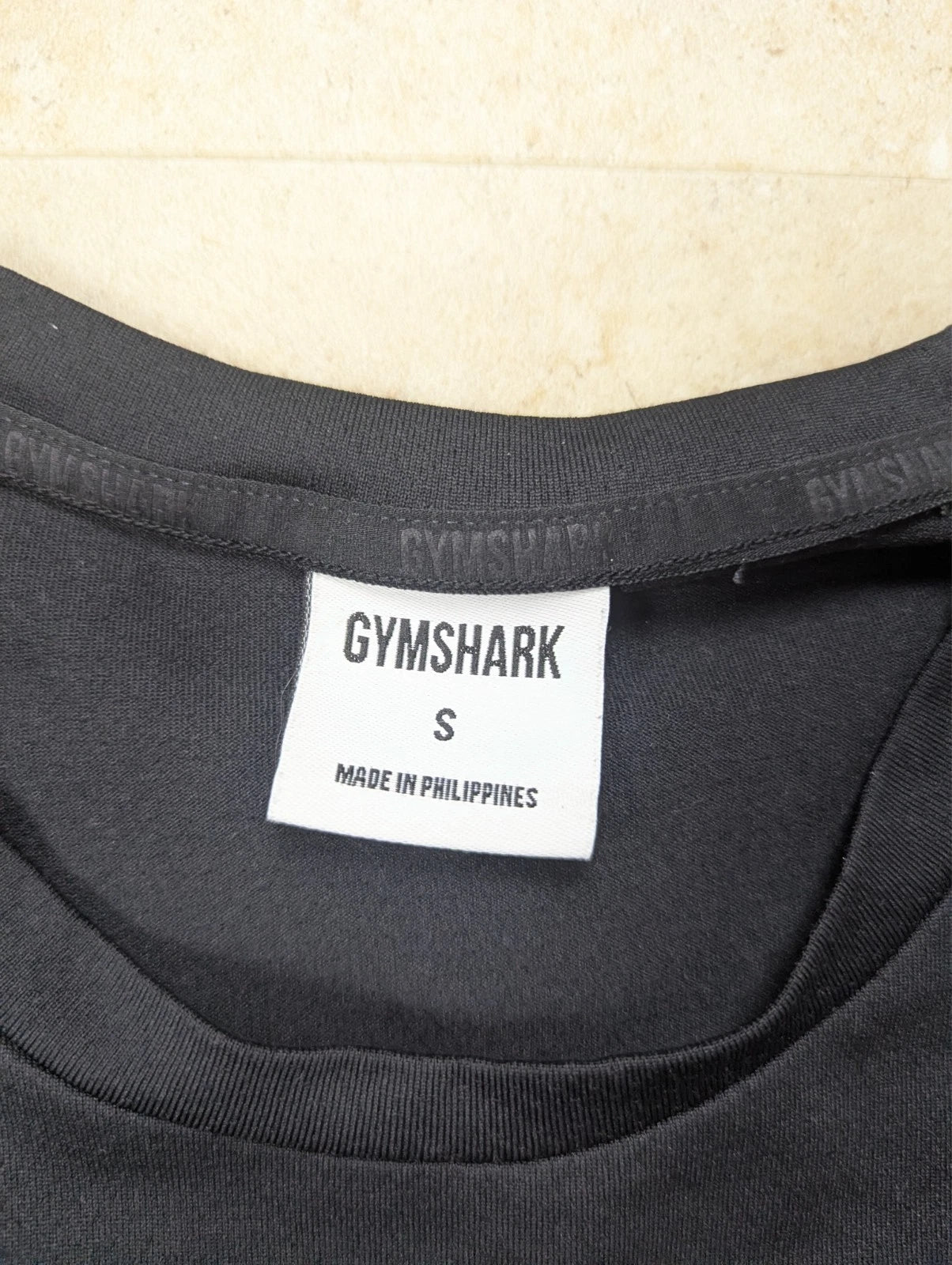 T-shirt Gymshark noir