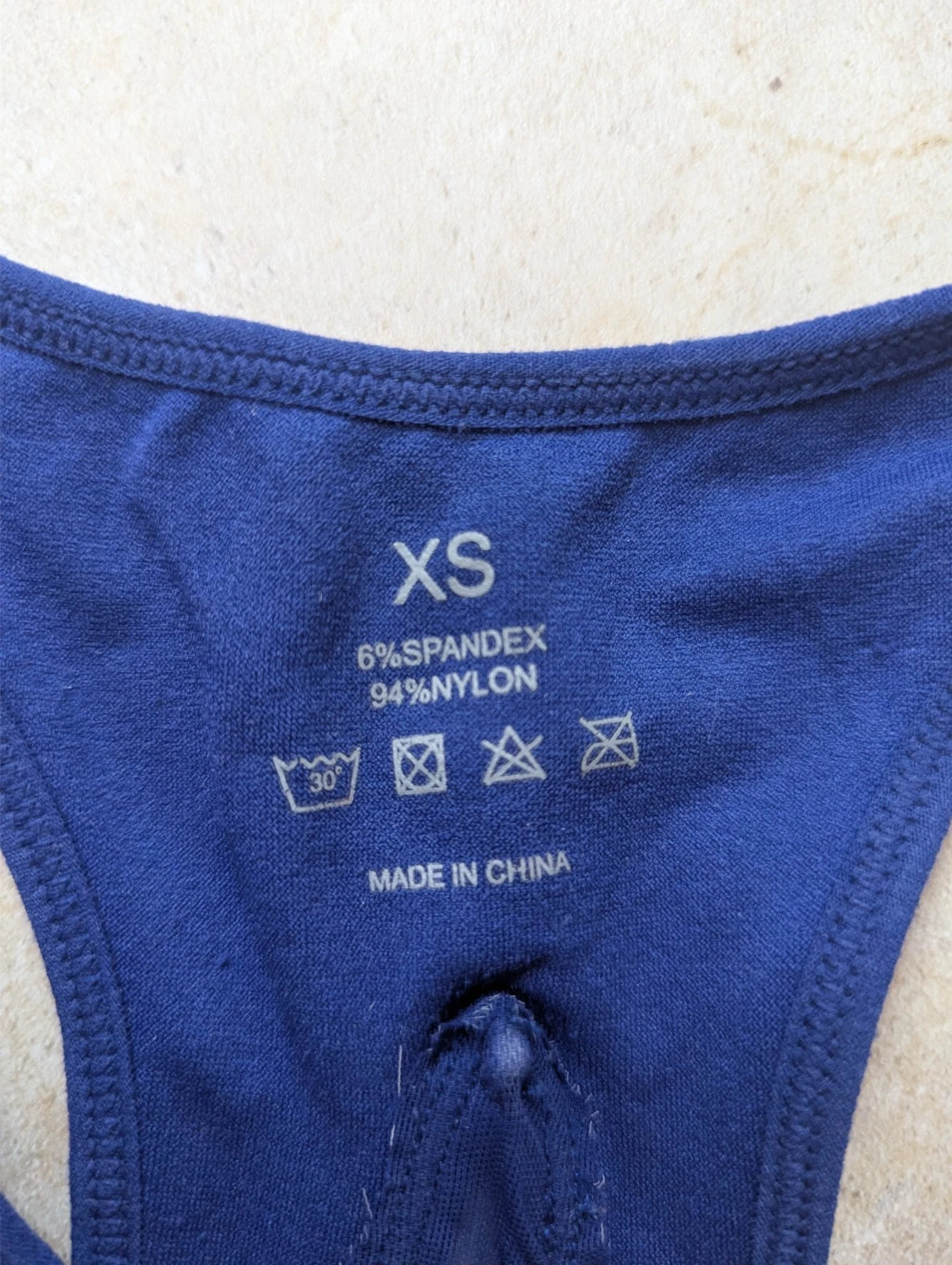 Brassière NVGTN bleue