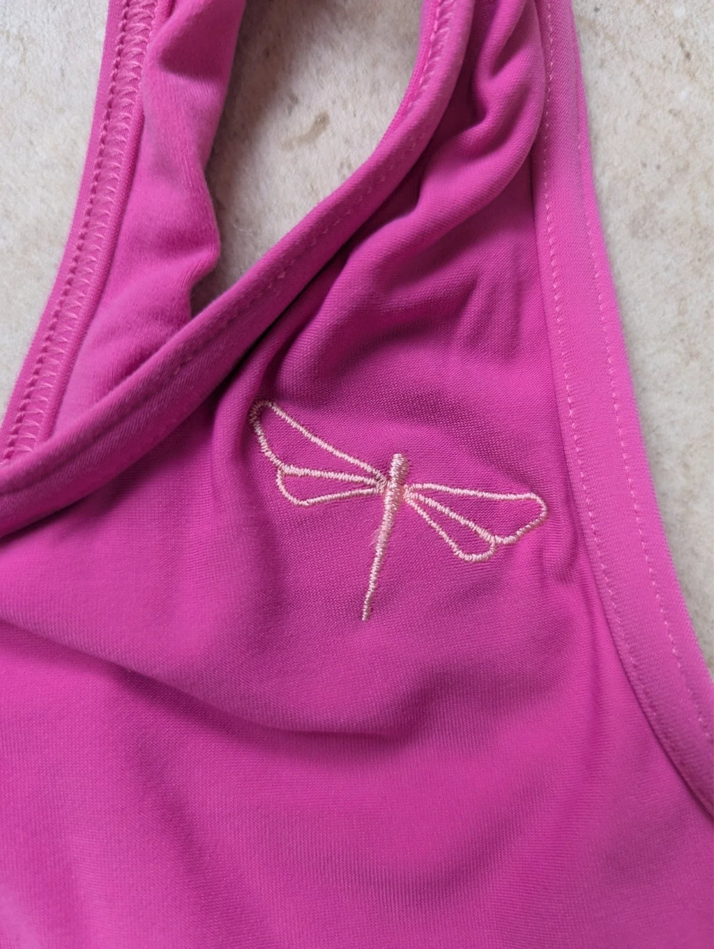 One bra Dragonfly pink