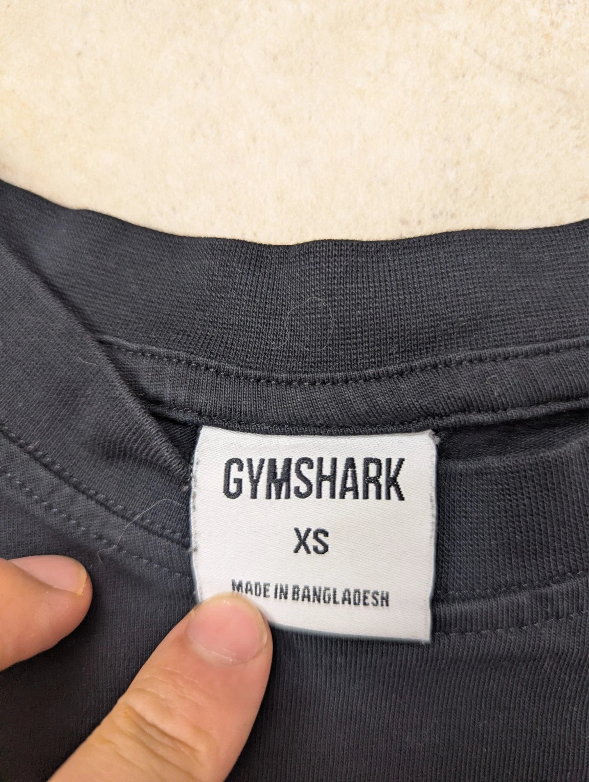 T-shirt Gymshark noir