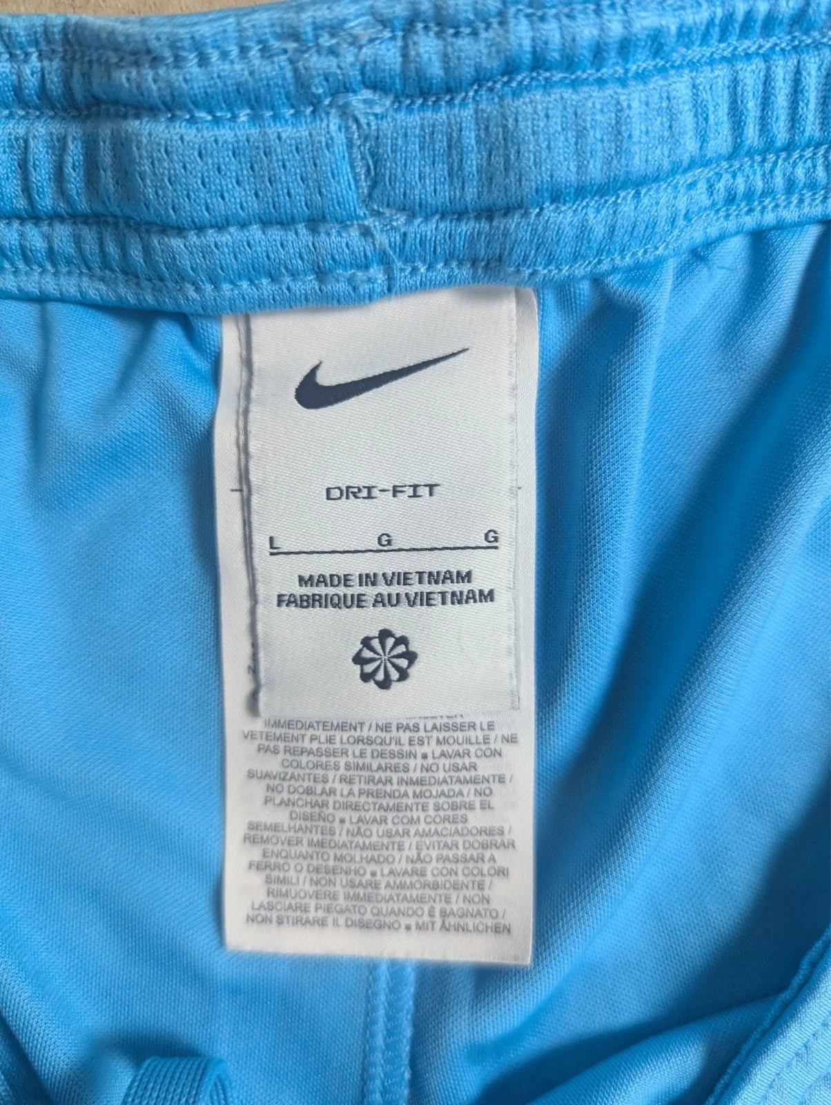 Short Nike bleu