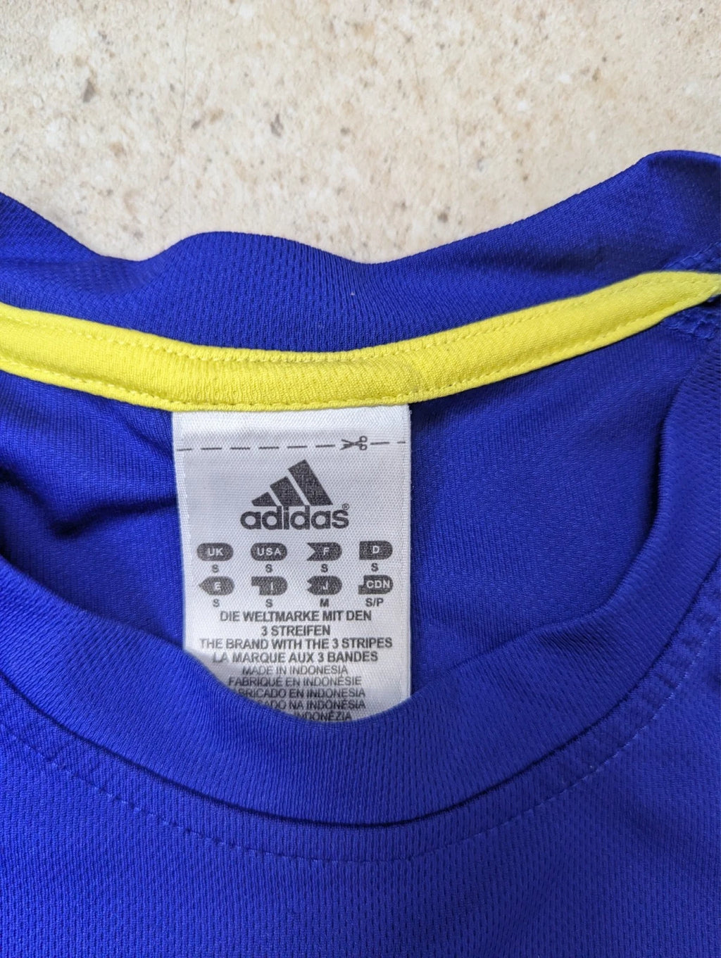 T-shirt Adidas bleu marine