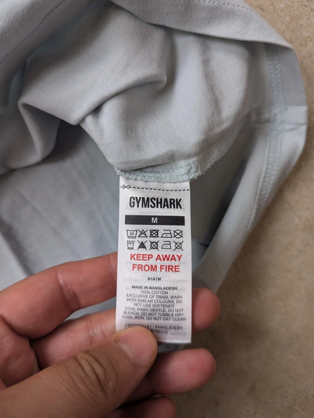T-Shirt Gymshark Menthe