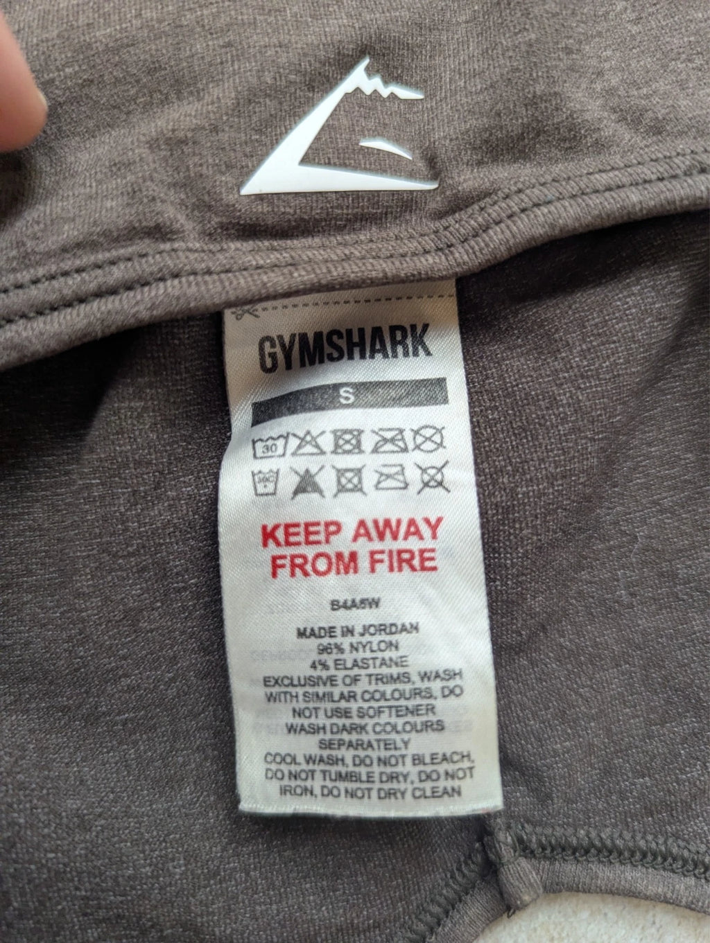 Gymshark Brown Sports Bra