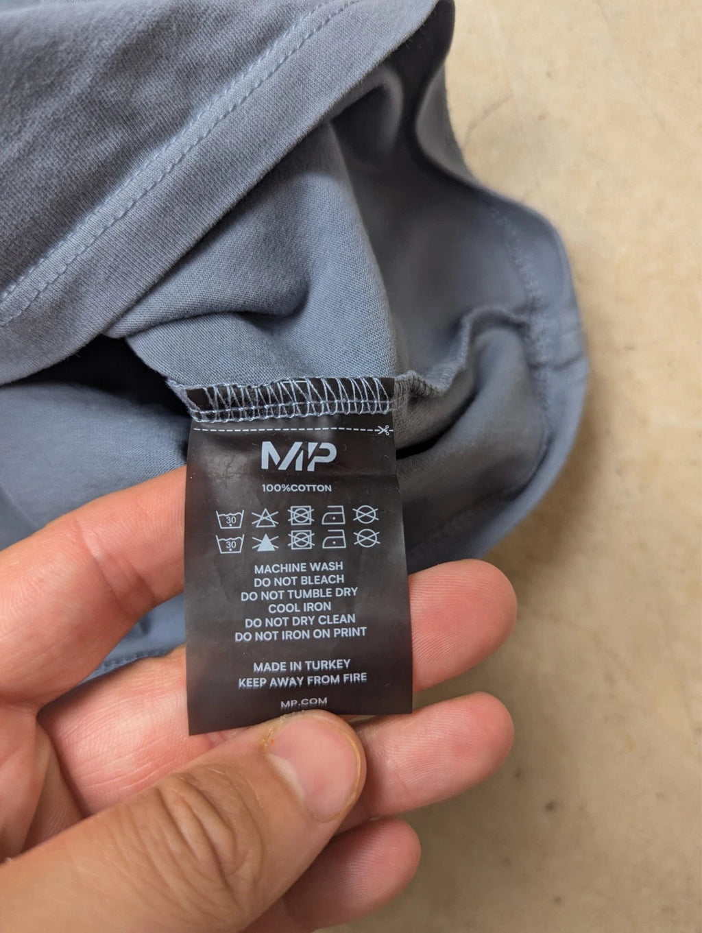 T-Shirt MyProtein Gris