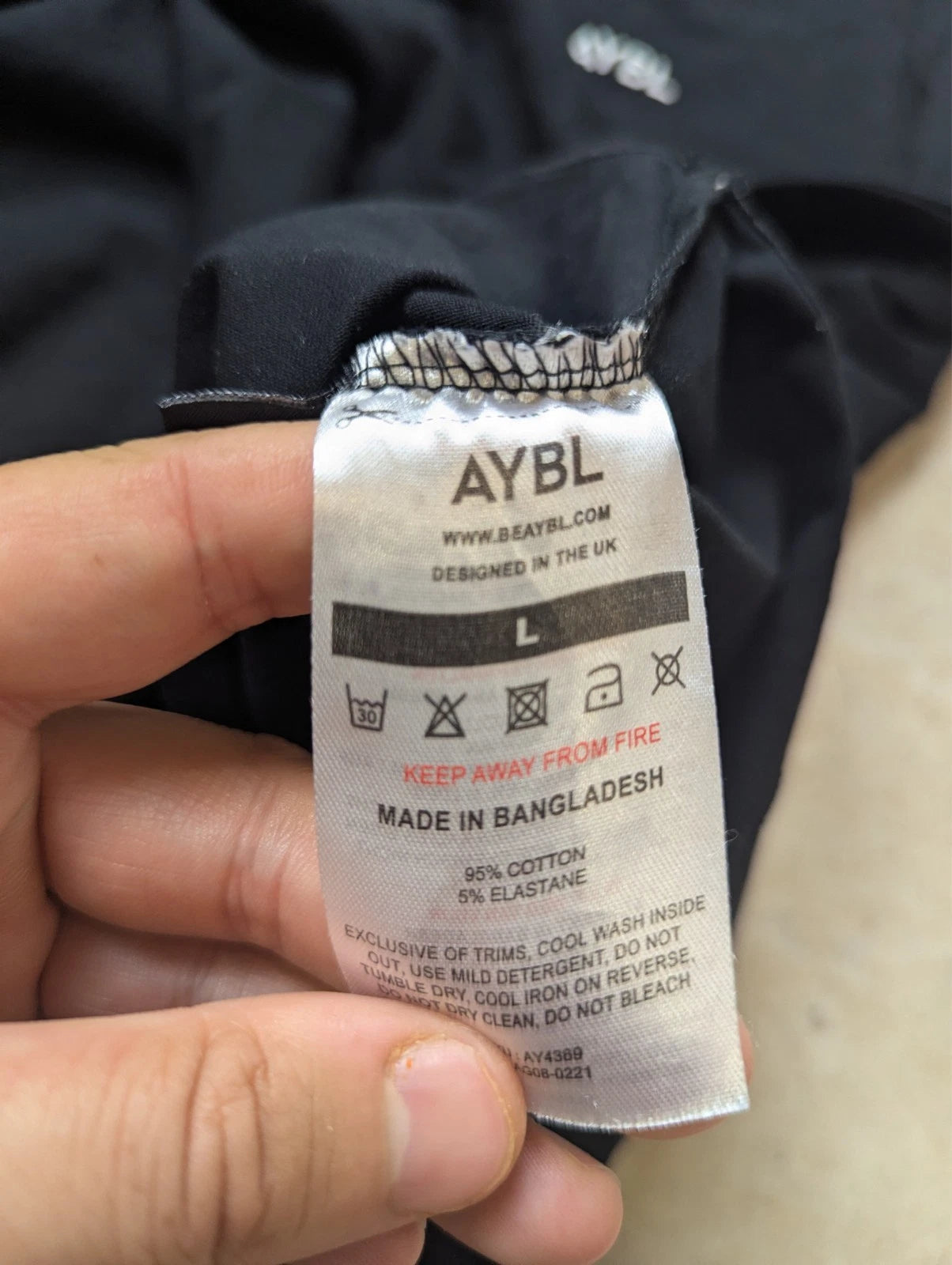 T-shirt AYBL noir