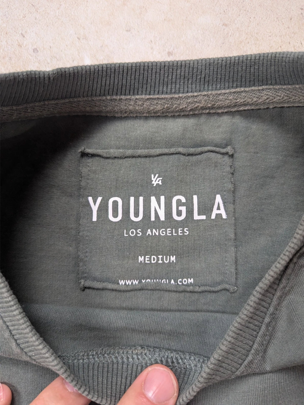 T-shirt oversize Youngla kaki