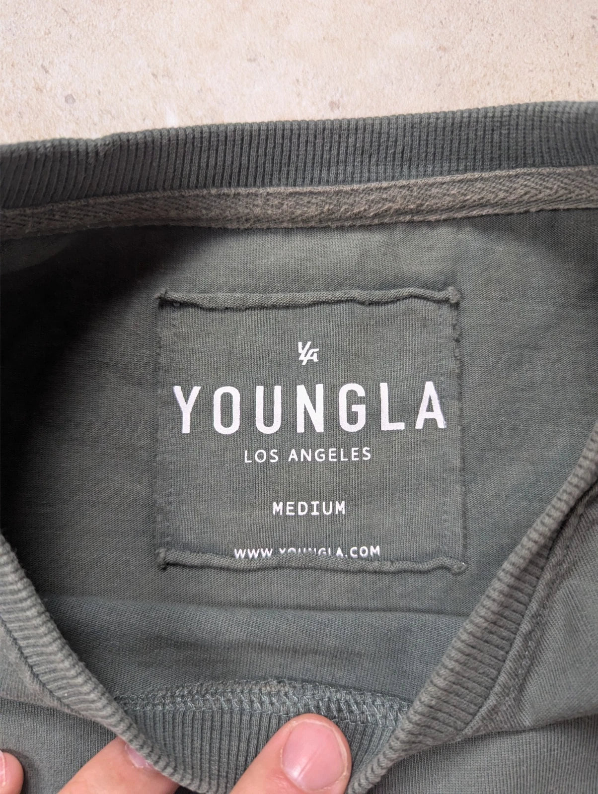 T-shirt oversize Youngla kaki