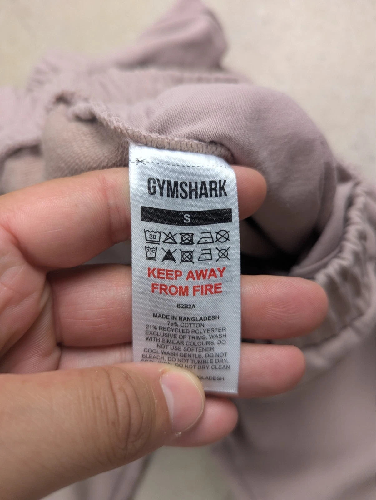 Jogging Gymshark Rose
