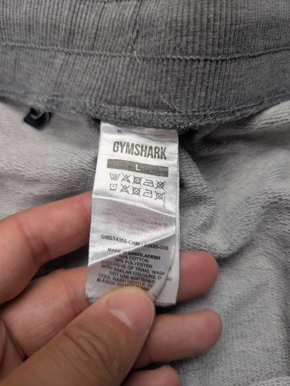 Jogging Gymshark Gris