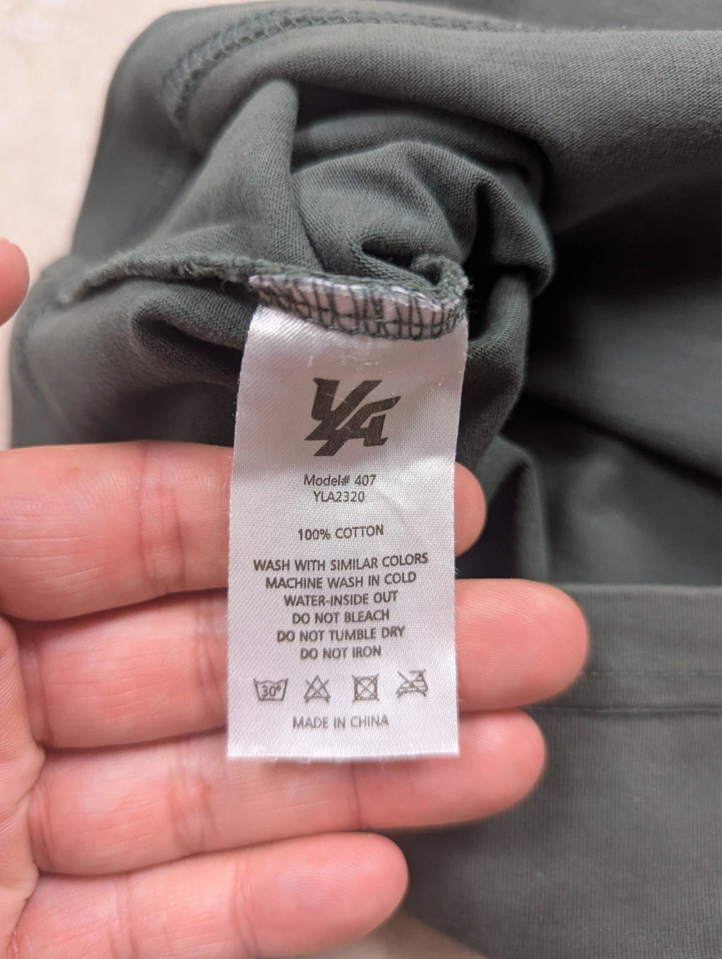 T-shirt oversize Youngla kaki