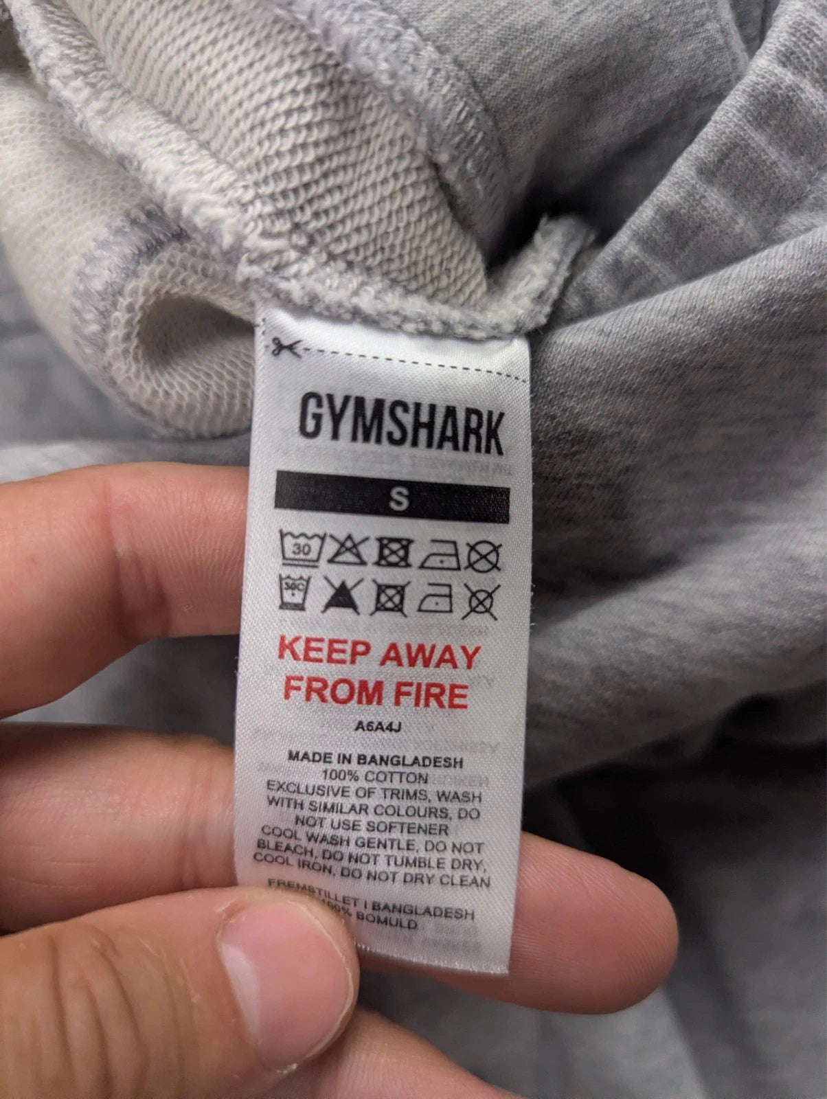 Jogging Gymshark Gris