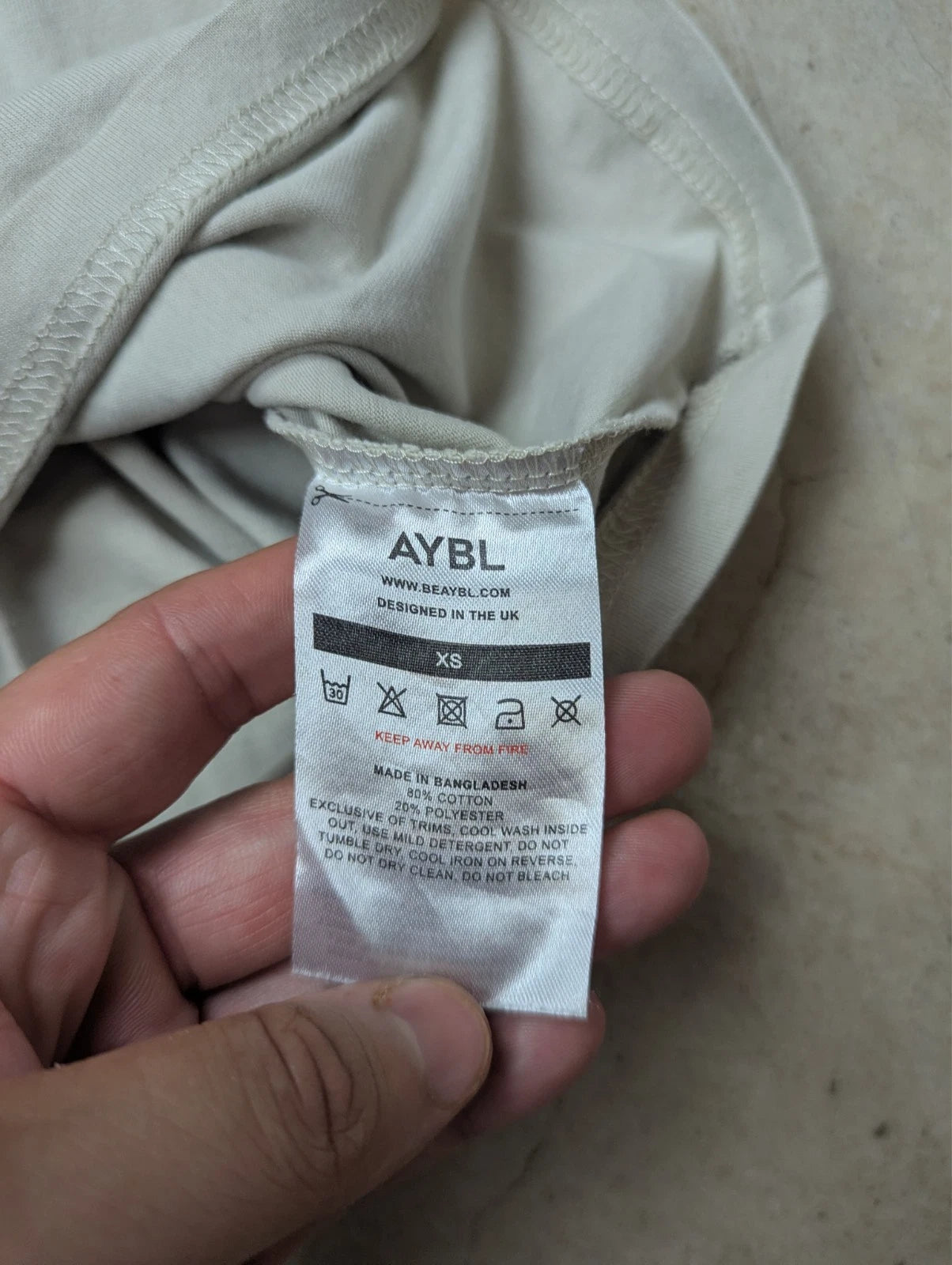 T-shirt AYBL sable