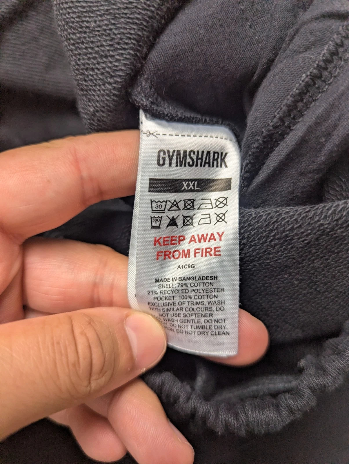 Jogging Gymshark XXL