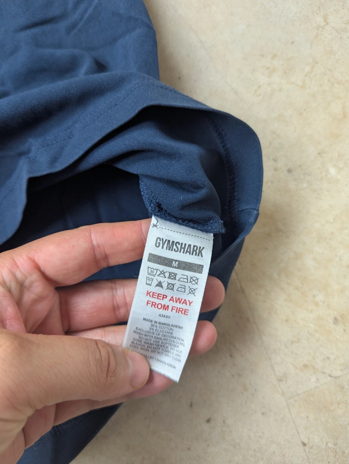 Gymshark Navy T-Shirt