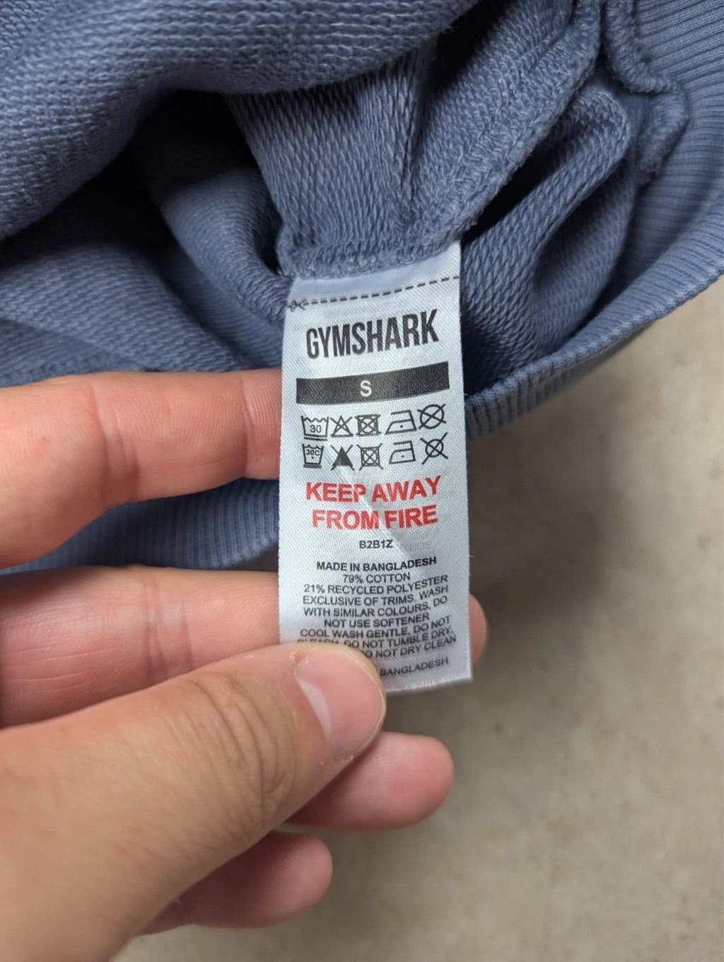 Ensemble Jogging Gymshark Gris
