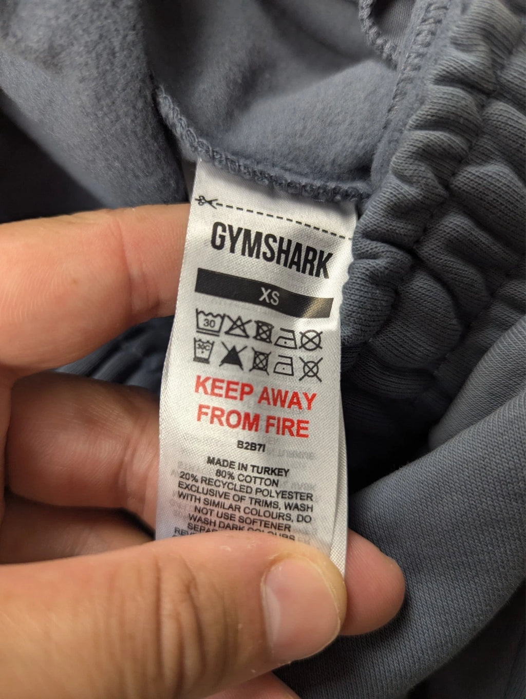 Jogging Gymshark Gris