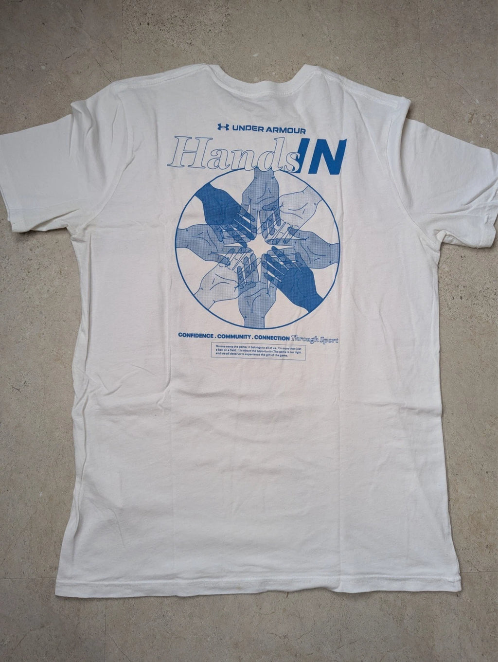 T-shirt Under Armour blanc