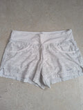 Short 2 en 1 Nike blanc