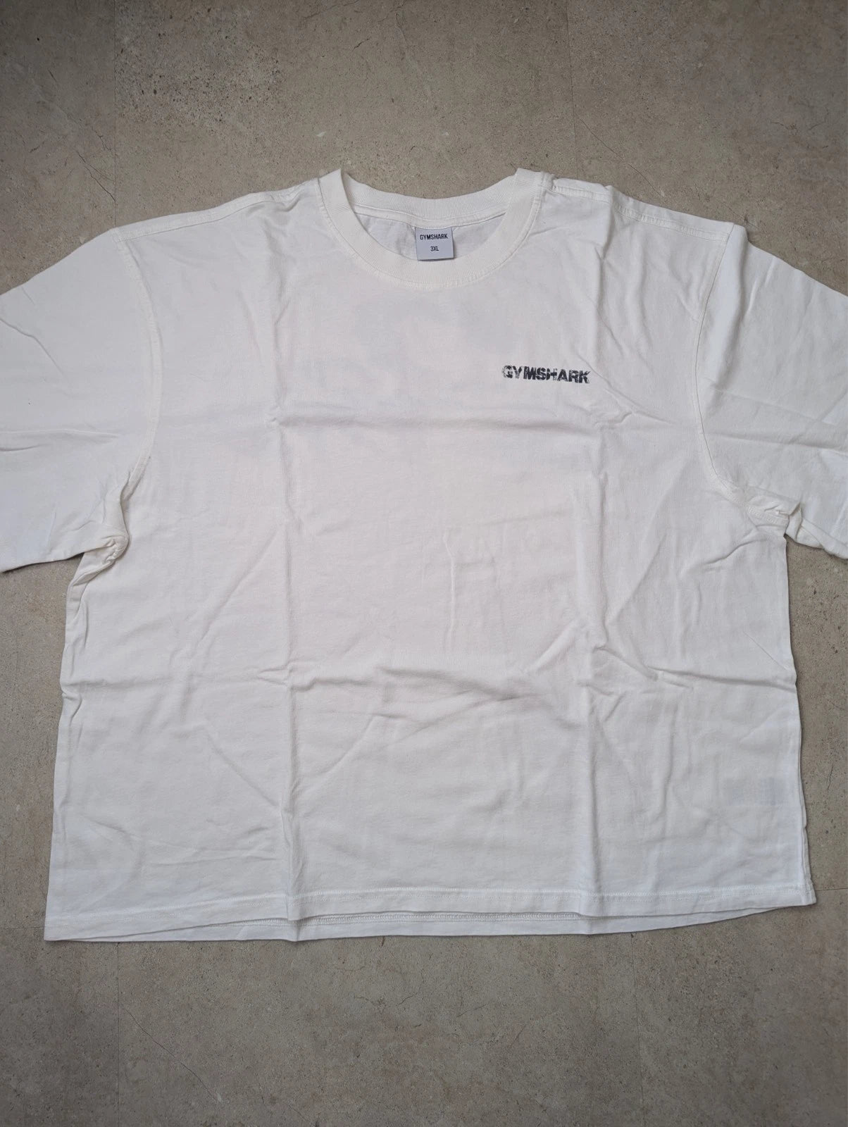 Cream Gymshark T-shirt
