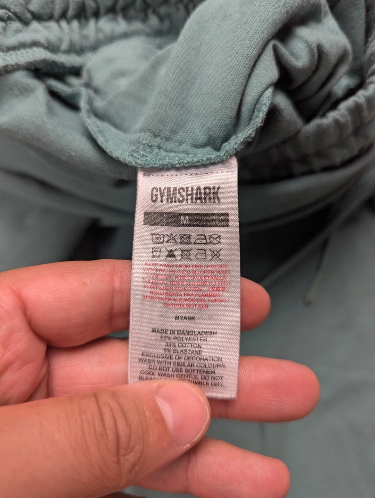 Green Gymshark Joggers