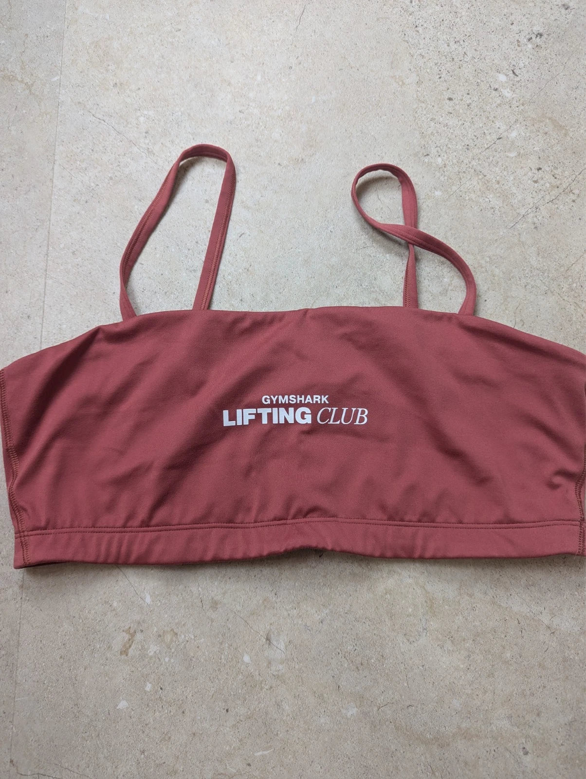 Brassière Gymshark terracotta