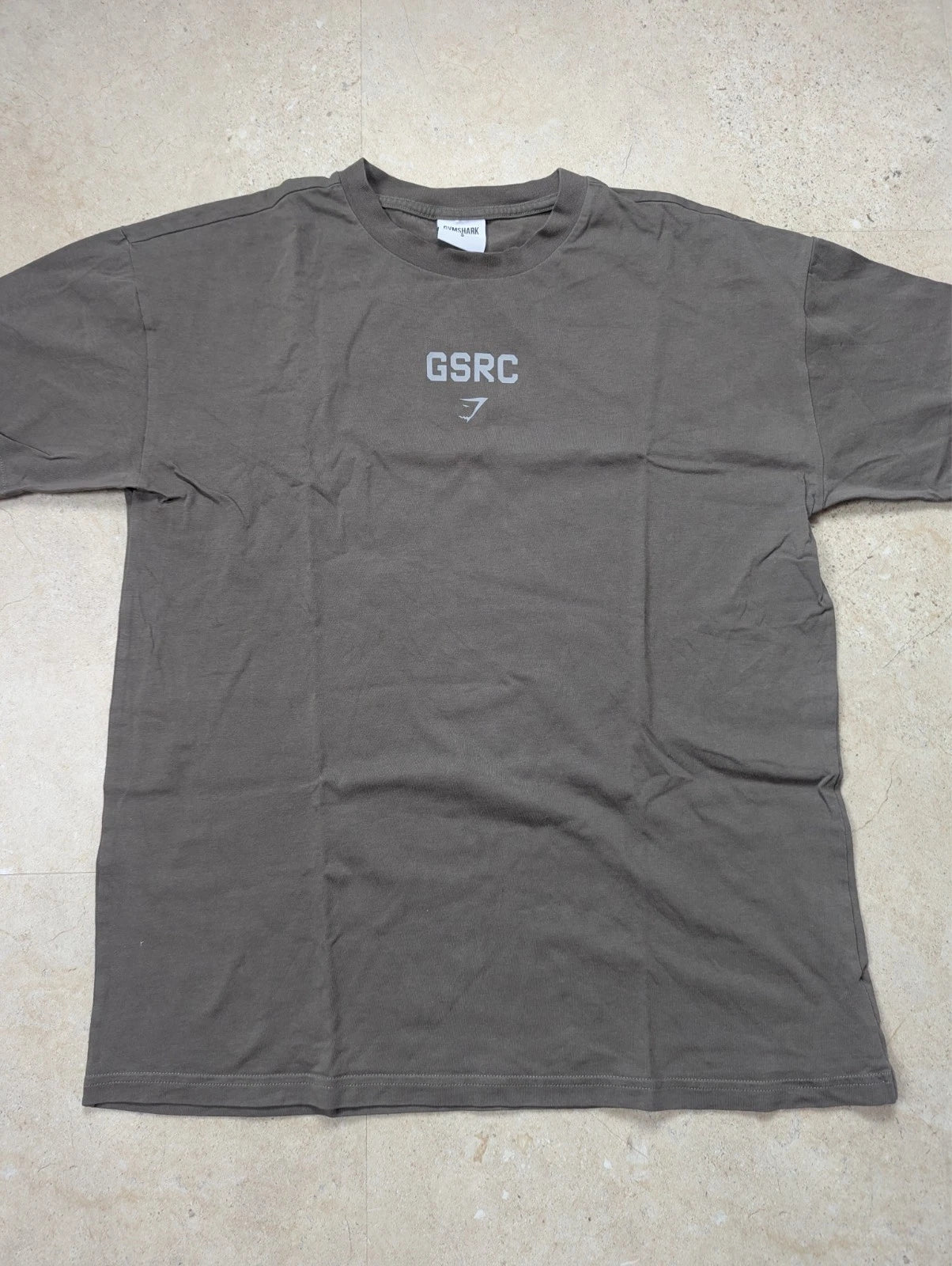 T-shirt Gymshark marron clair